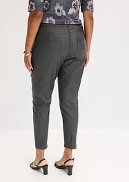 Stretch-Hose mit Glanzeffekt aus Viskose-Mix, bonprix