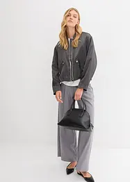 Softblouson aus glänzendem Viskose-Mix, bonprix