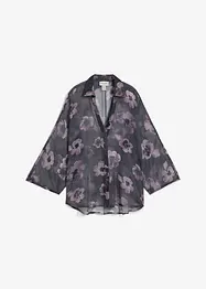 Oversize-Bluse aus luftigem Chiffon, bonprix