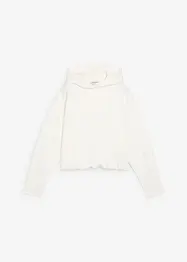 Hoodie aus leicht glänzendem Viskose-Mix, bonprix