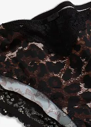 Lot de 2 slips Maxi avec dentelle, bonprix