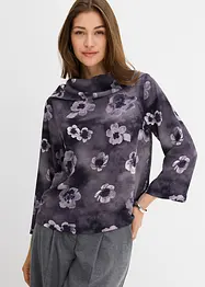 Bluse aus strukturiertem Crêpe, bonprix