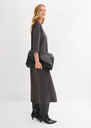 Midikleid aus glänzendem Satin, bonprix