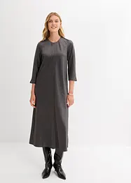 Midikleid aus glänzendem Satin, bonprix