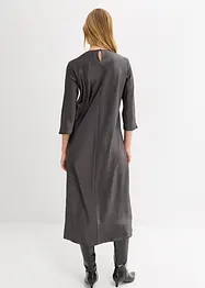 Midikleid aus glänzendem Satin, bonprix