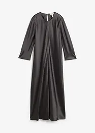 Midikleid aus glänzendem Satin, bonprix