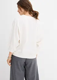 Sweat oversize 100% coton, bonprix