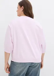 Oversize-Sweatshirt aus reiner Baumwolle, bonprix