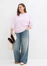 Oversize-Sweatshirt aus reiner Baumwolle, bonprix