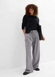 Bundfaltenhose mit Bindeband, bonprix