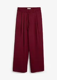 Pantalon à pinces avec lien à nouer, bonprix