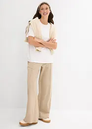 Pantalon jogger 100% coton, bonprix
