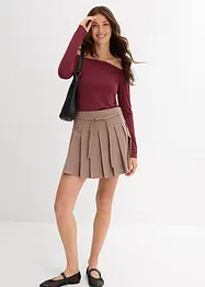 Carmenshirt aus leichtem Jersey, bonprix