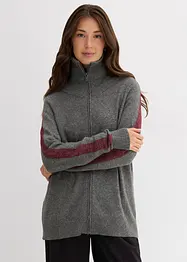 Strickjacke aus weichem Woll-Mix, bonprix