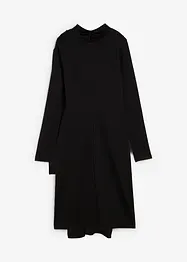 Robe en jersey milano à col montant, bonprix