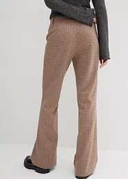 Pantalon flare taille haute, bonprix