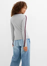 Langarmshirt aus leichtem Jersey, bonprix