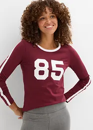 Langarmshirt aus leichtem Jersey, bonprix