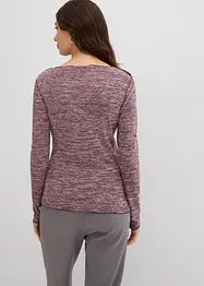 Langarmshirt aus softem Viskose-Mix, bonprix