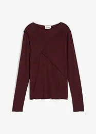Langarmshirt aus softem Viskose-Mix, bonprix