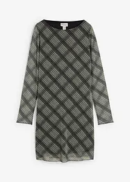 Minikleid aus feinem Mesh, bonprix