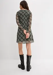Minikleid aus feinem Mesh, bonprix