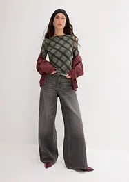 Langarmshirt aus feinem Mesh, bonprix