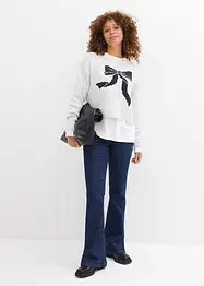 Pull en maille avec nœud, bonprix