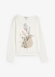 T-shirt manches longues 100% coton, bonprix