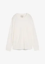 Langarmshirt aus reiner Bio-Baumwolle, bonprix