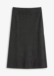 Jupe évasée en maille, bonprix