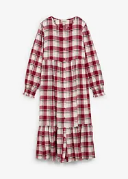 Midikleid aus Flanell, bonprix