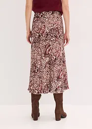 Satin-Rock mit Struktur, bonprix