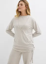 Wickelcardigan in Strickoptik, bonprix
