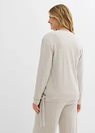 Wickelcardigan in Strickoptik, bonprix