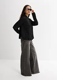 Satinbluse aus Viskose-Mix, bonprix