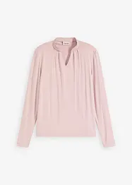 T-shirt blouse à col montant, bonprix