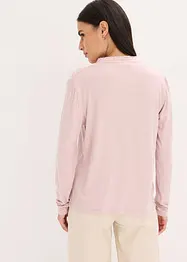 T-shirt blouse à col montant, bonprix