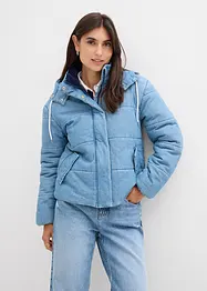 Steppjacke aus Denim, bonprix