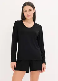 Pyjashort en matière légère et douce, bonprix