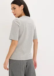 Halbarmshirt mit Pailetten und Druck, bonprix