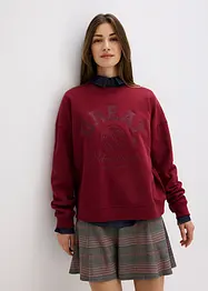 Sweat-shirt oversize 100% coton, bonprix