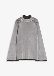 Oversize-Pullover mit Stehkragen, bonprix
