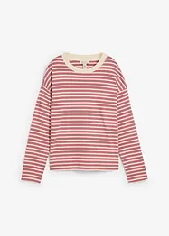 Langarmshirt aus schwerer Baumwolle, bonprix