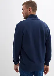 Troyer-Sweatshirt aus reiner Baumwolle, bonprix