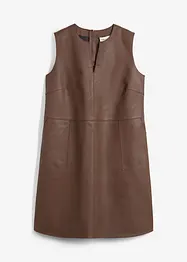 Lederimitat-Kleid, bonprix