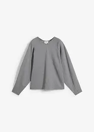 Langarmshirt aus bequemen Punto di Roma, bonprix
