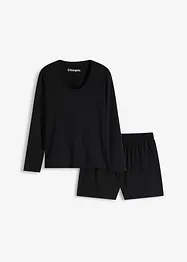 Pyjashort en matière légère et douce, bonprix