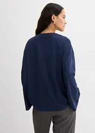 Longshirt aus fließender Qualität, bonprix