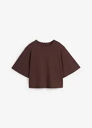 T-Shirt aus bequemen Punto di Roma, bonprix
